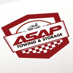 Asap towing logo & branding