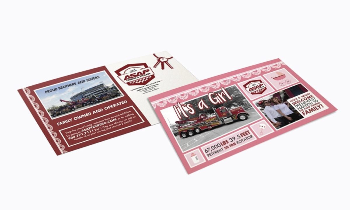 Asap towing logo & branding