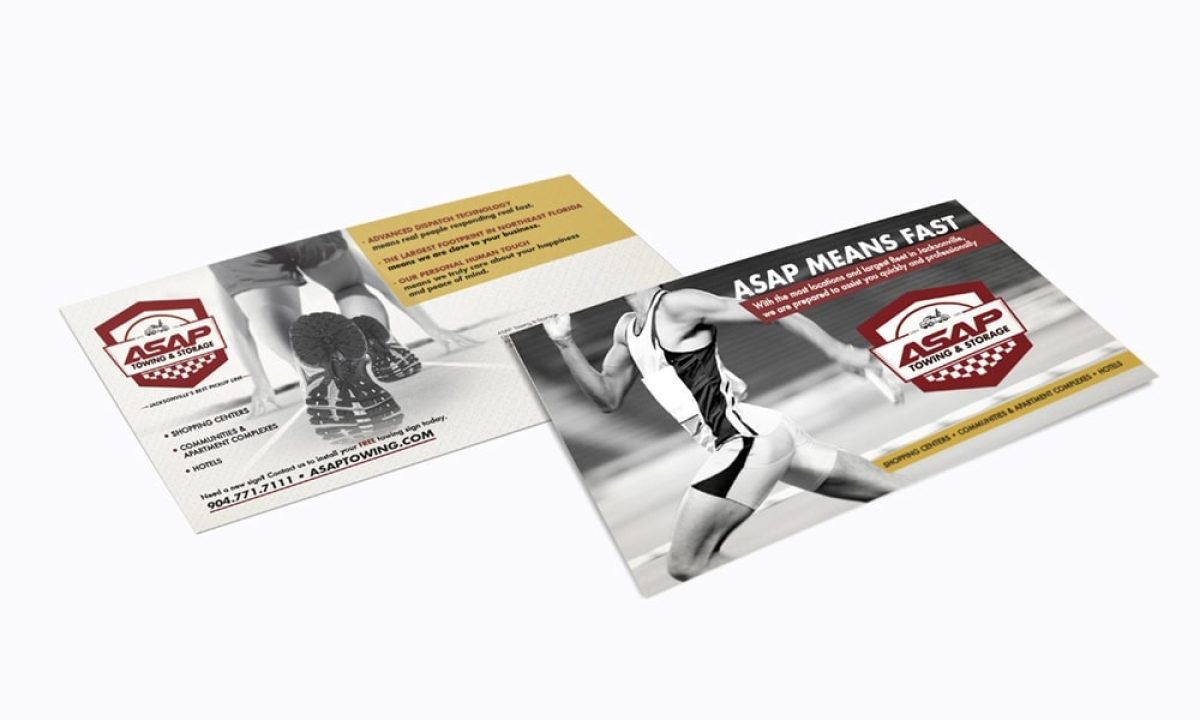 Asap towing logo & branding