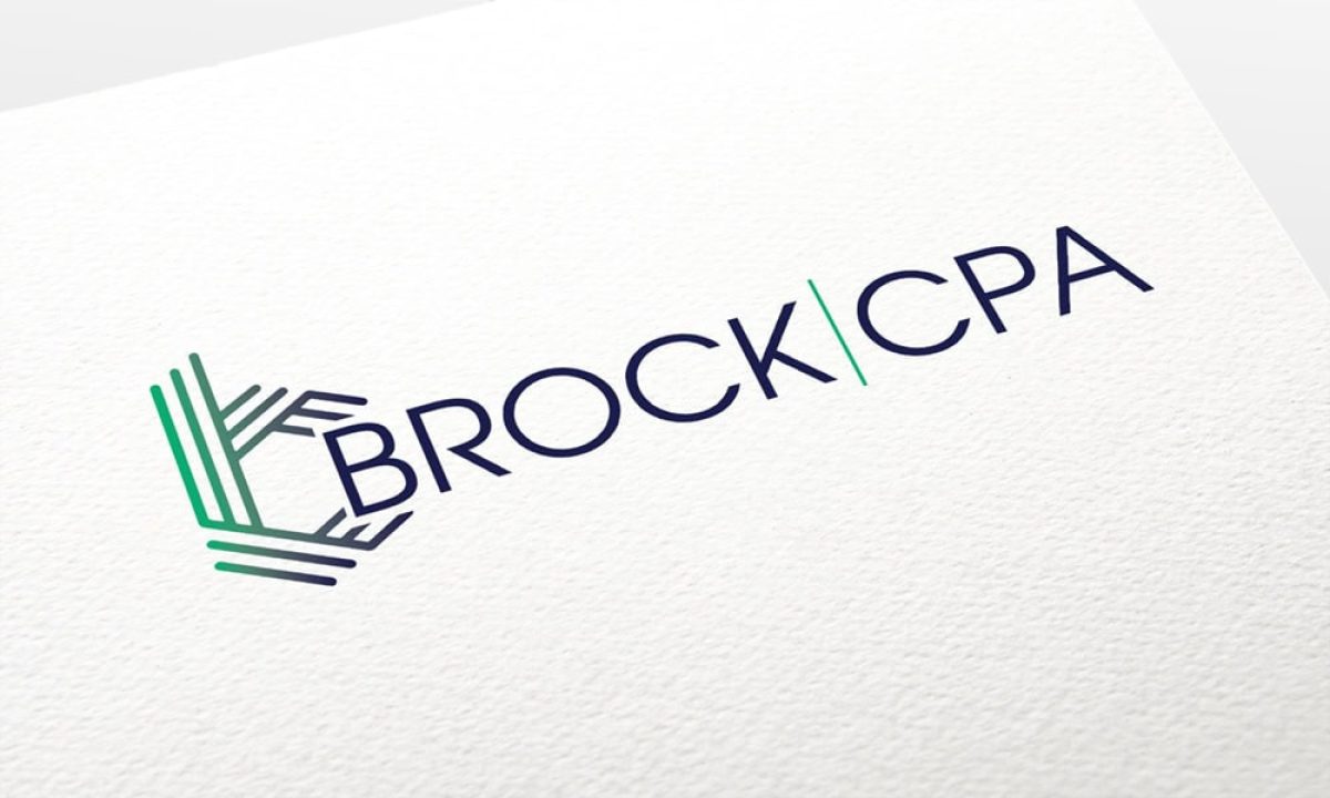 Brock cpa logo & collateral