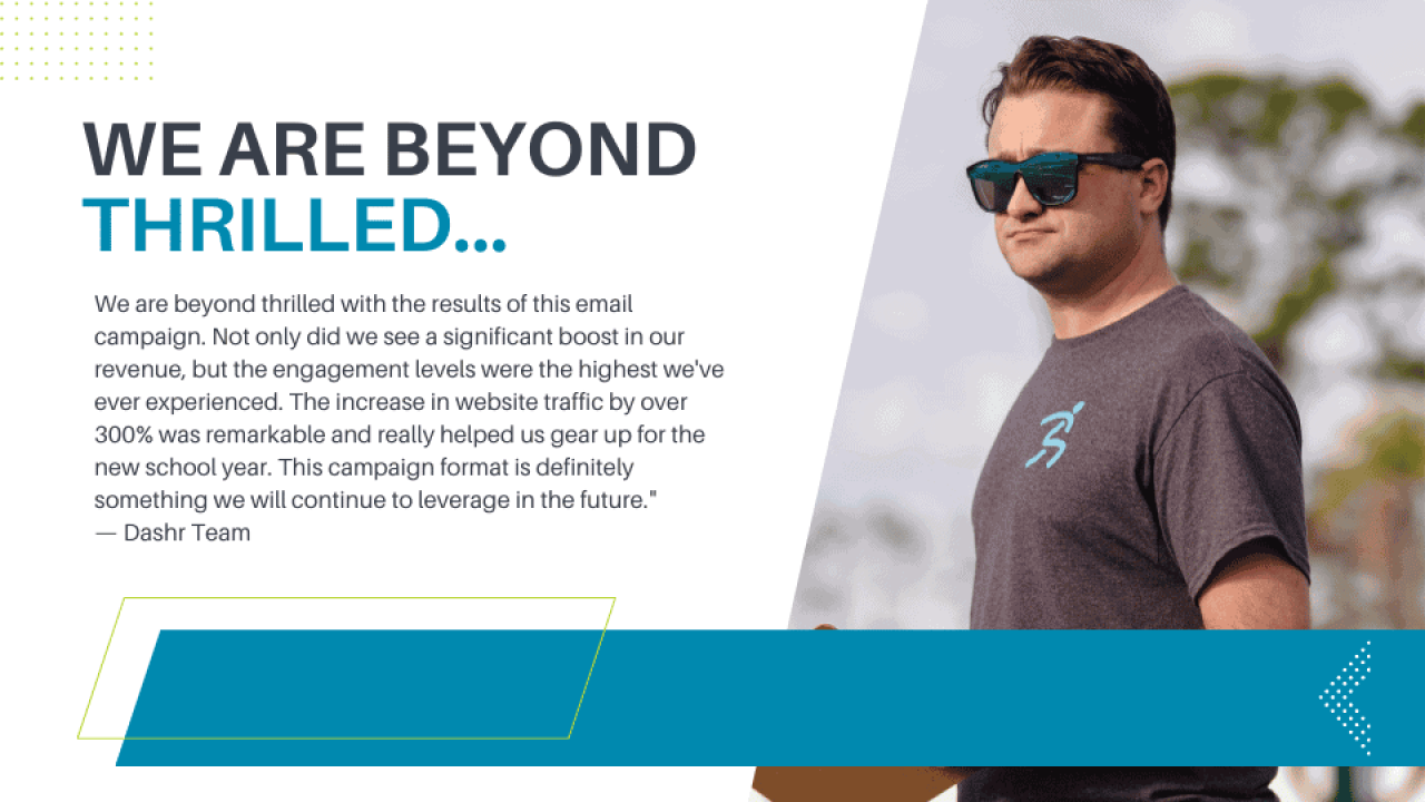 Dashr - email marketing