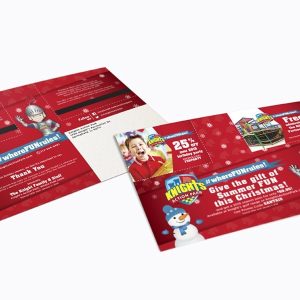 Knights action park logo & collateral