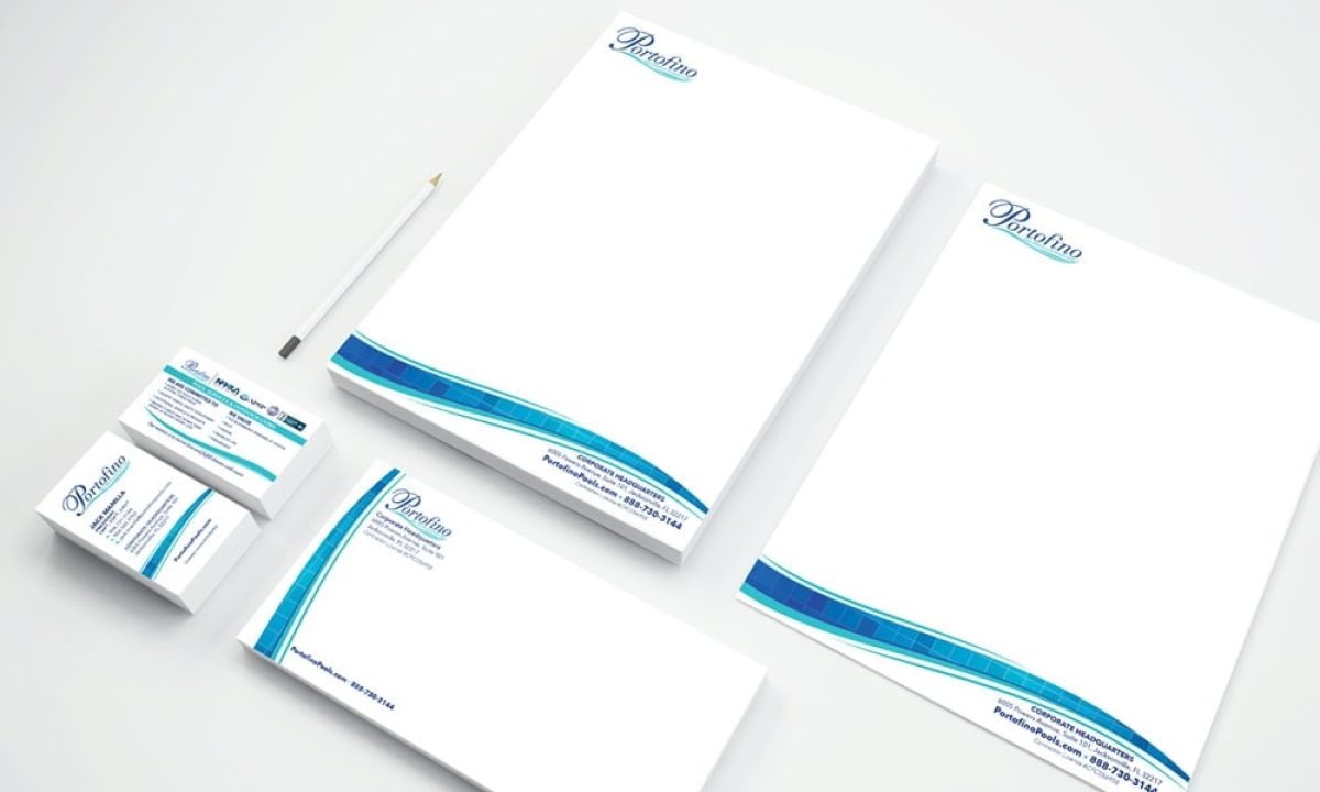 Portofino logo & collateral